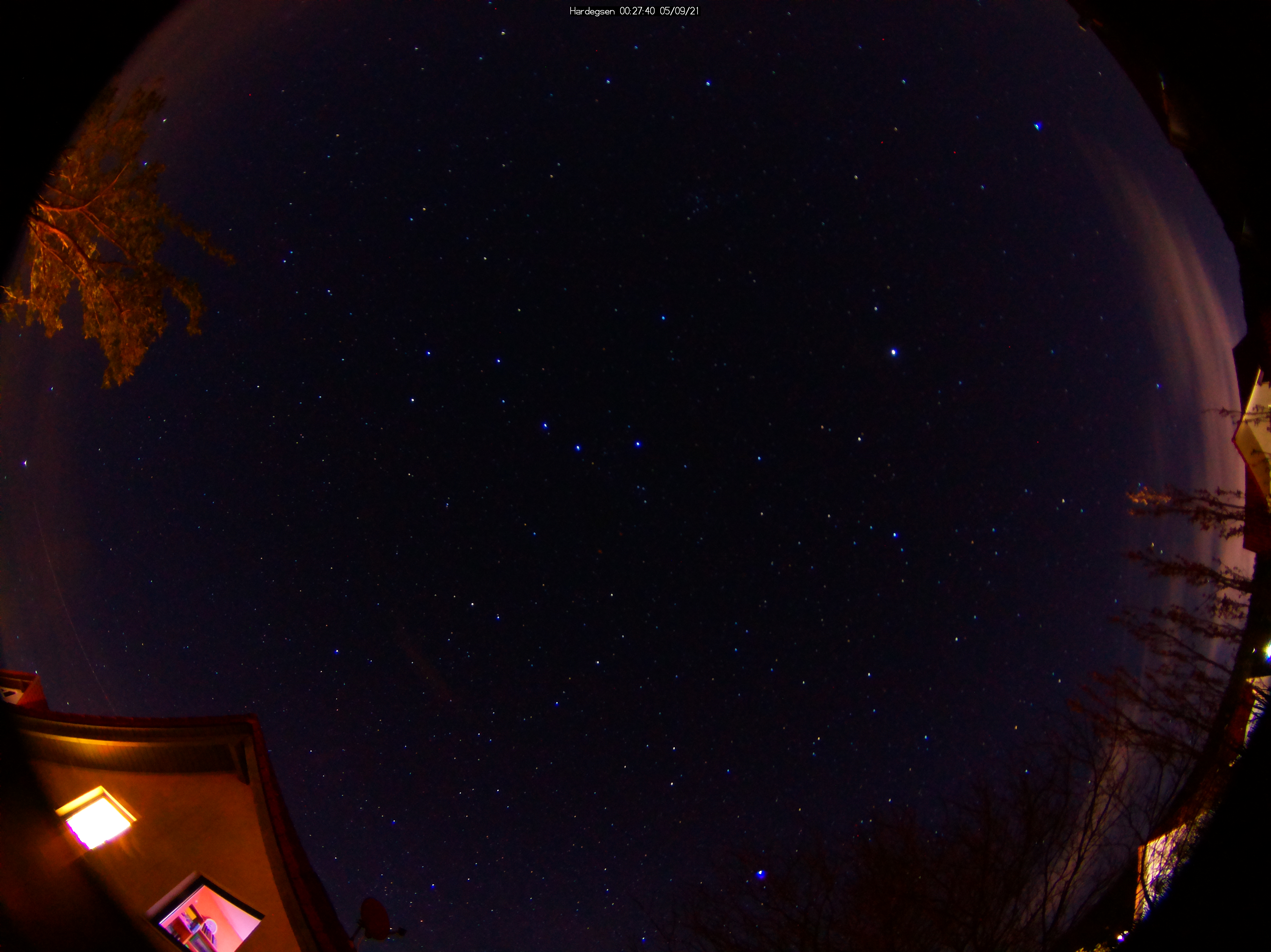Der Himmel über Hardegsen am 9.5.2021